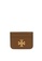 Tory Burch brown ELEANOR CARD CASE Card holder/Coin purse 89DE0AC47D9C3FGS_1