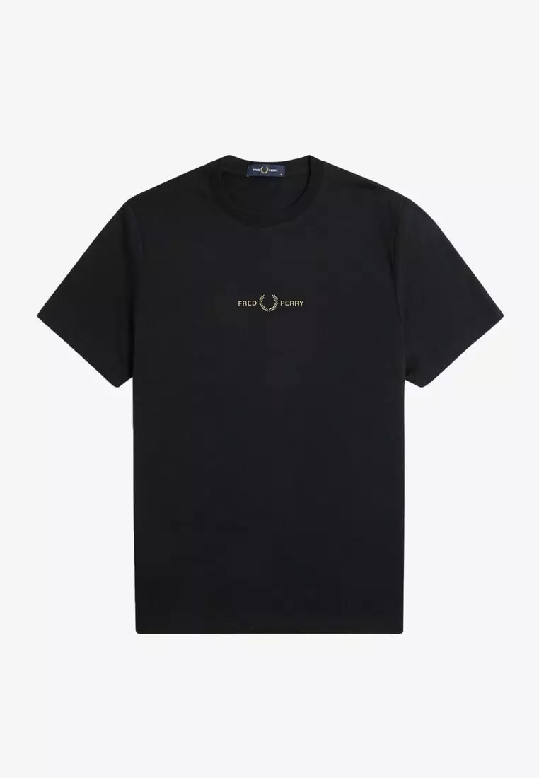 Buy Fred Perry Fred Perry M7786 SPORT+1 3D FLP T-SHIRT (Black) Online ...