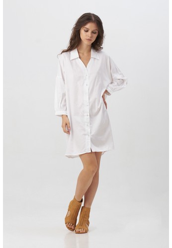 906 The Label white 906 The Label - Alana Dress in White 68569AAB8E29EEGS_1