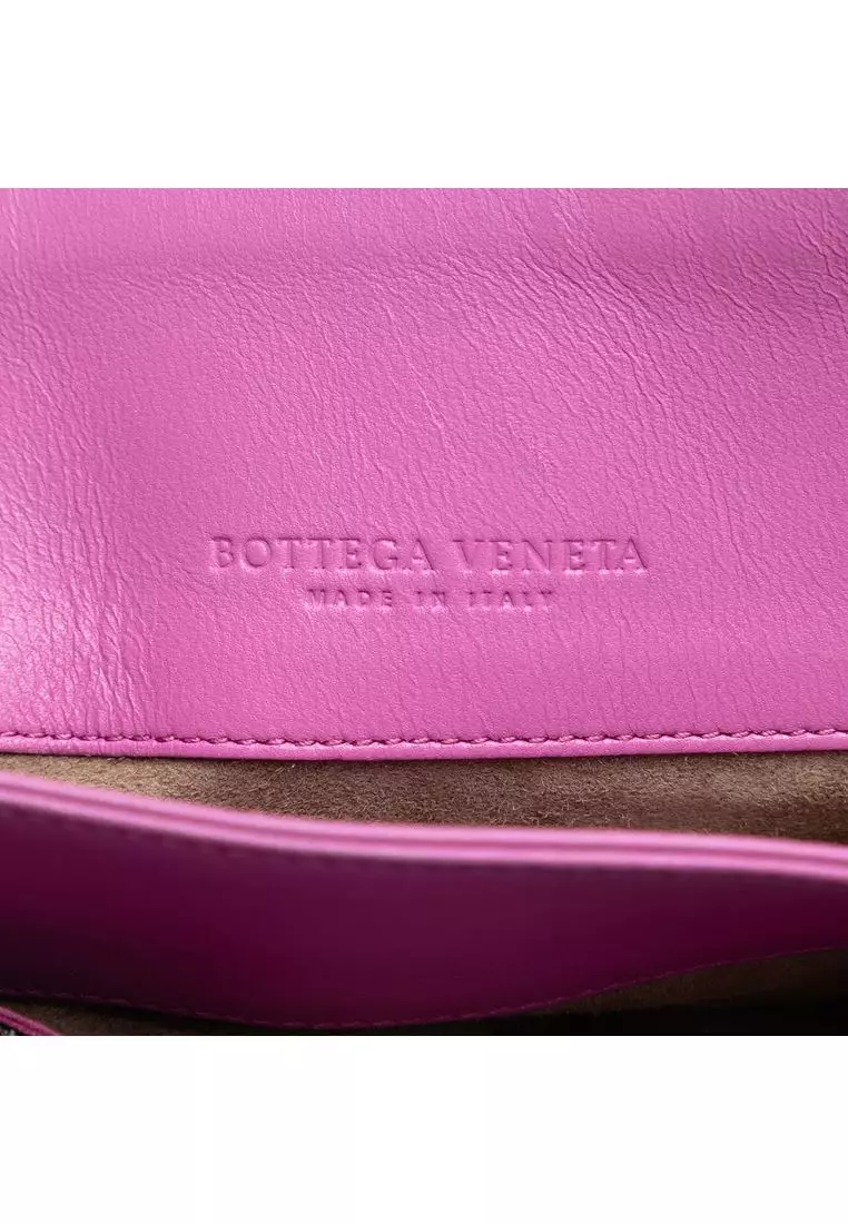 Pre-Loved Bottega Veneta Medium Nappa Intrecciato Olimpia Shoulder Bag