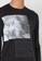 ck Calvin Klein black Single Mercerized Cotton Long Sleeves Tee 09EC9AAD72CF79GS_2