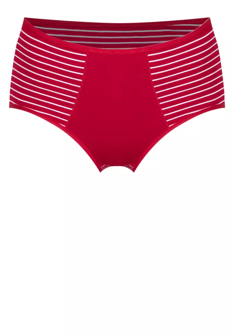 Buy DAGİ Red Brazillian Briefs, Elastic Band, Bling, Underwear for