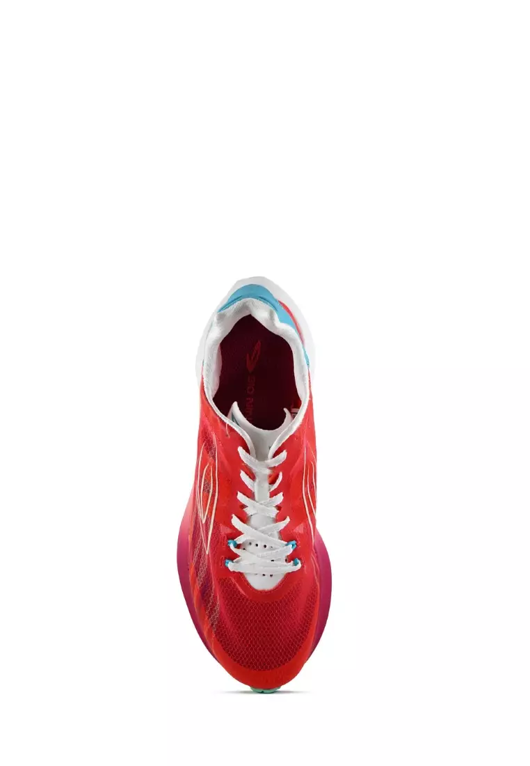 910 Nineten Haze Strike Prime Sepatu Lari - Merah/Putih