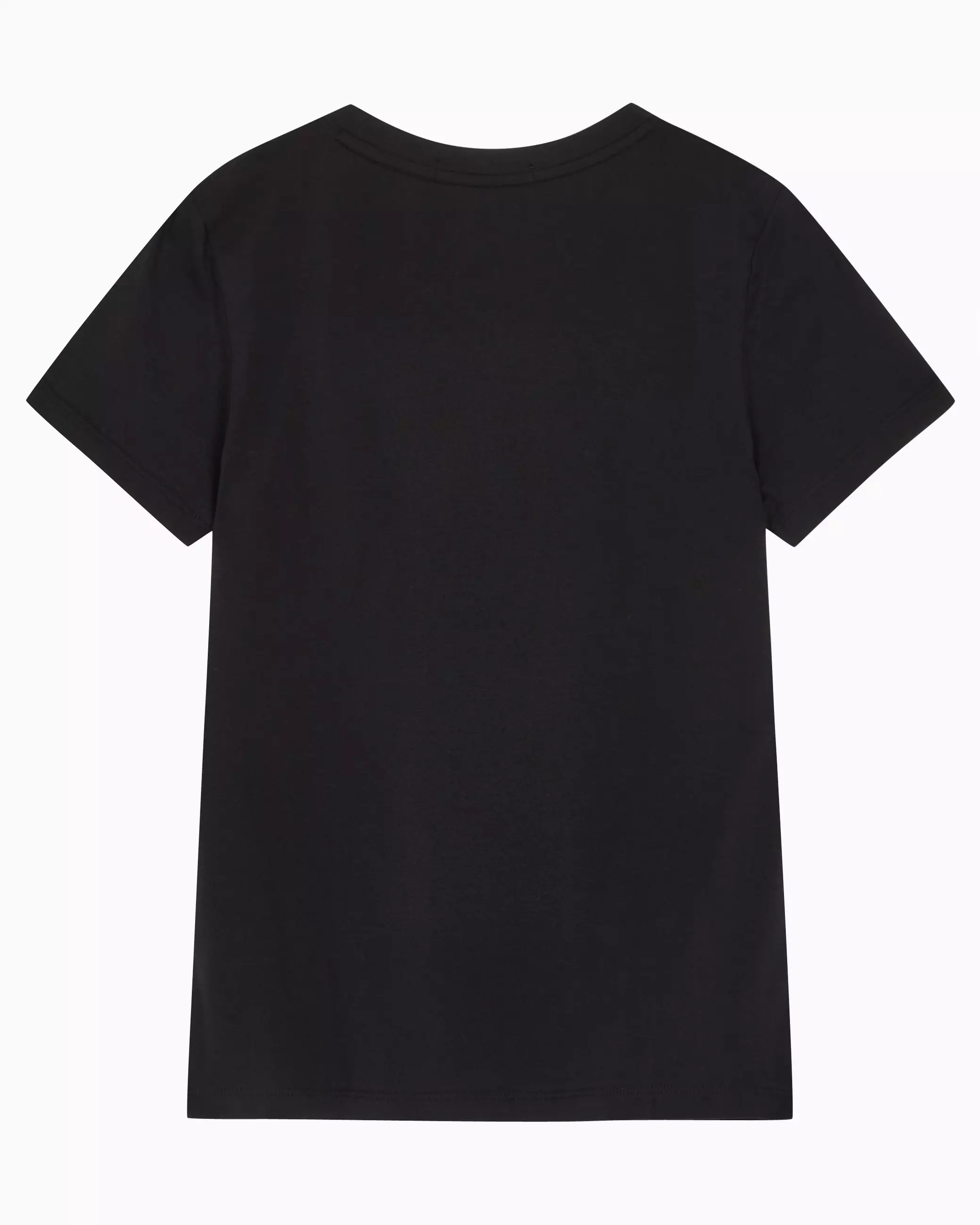 CALVIN KLEIN JEANS - INSTITUTIONAL SLIM FIT SHORT SLEEVE T-SHIRT - Black - black