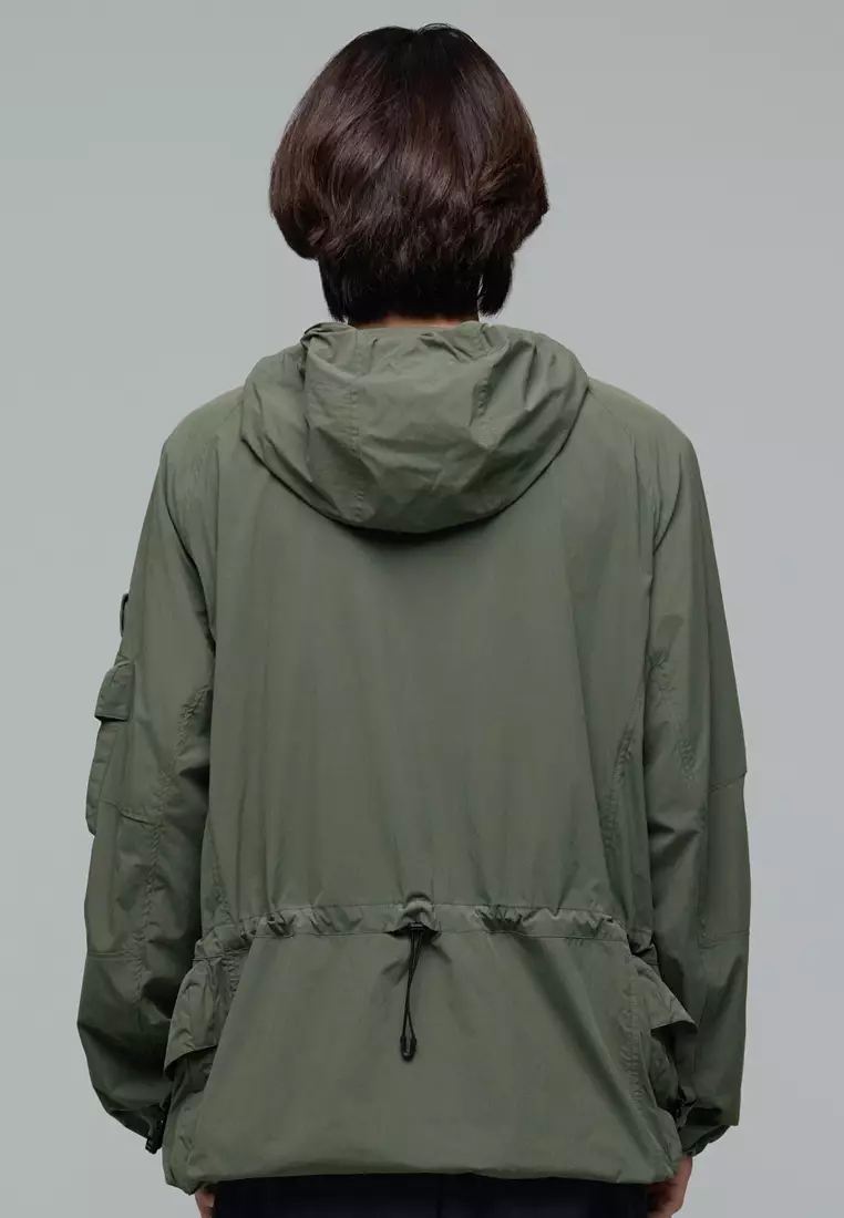 男女同款NRN VAQUITA立體口袋連帽Anorak外套