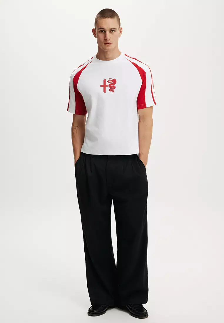 Cropped Fit Alfa Romeo T-Shirt