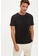 DeFacto black Short Sleeve Round Neck Cotton Basic T-Shirt 2F39EAAD029B95GS_3