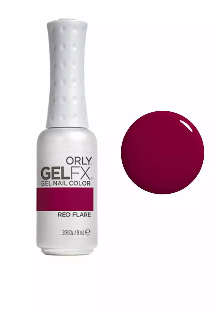 Buy ORLY Gel Fx Color Red Flare 9ml 2025 Online | ZALORA Philippines