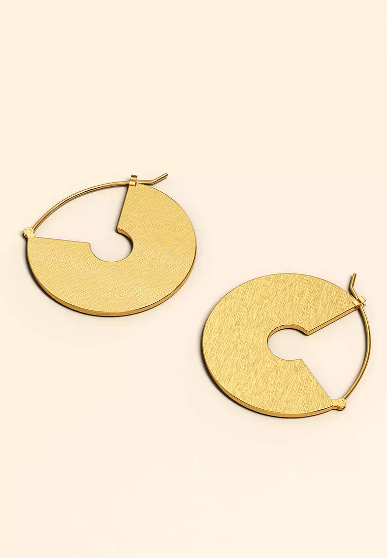 Grande Gold Hoop Earrings