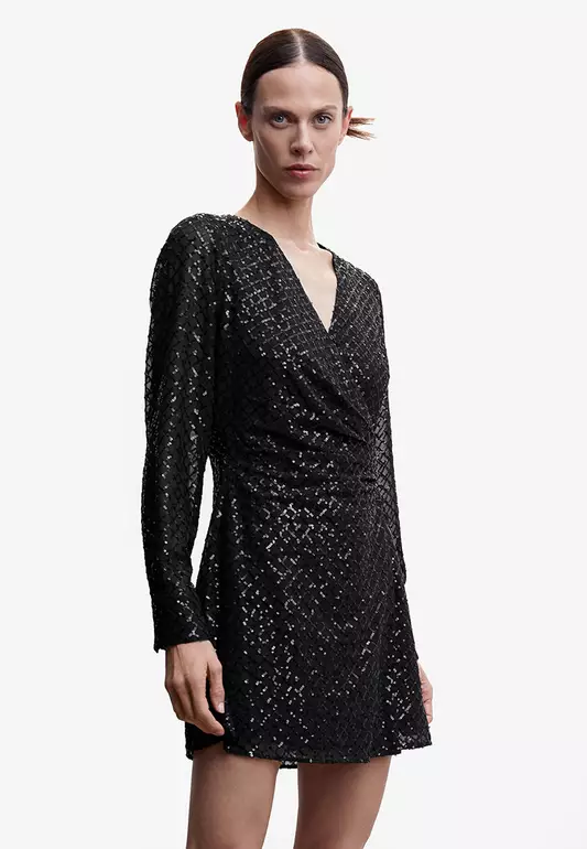 Short Sequin Dress