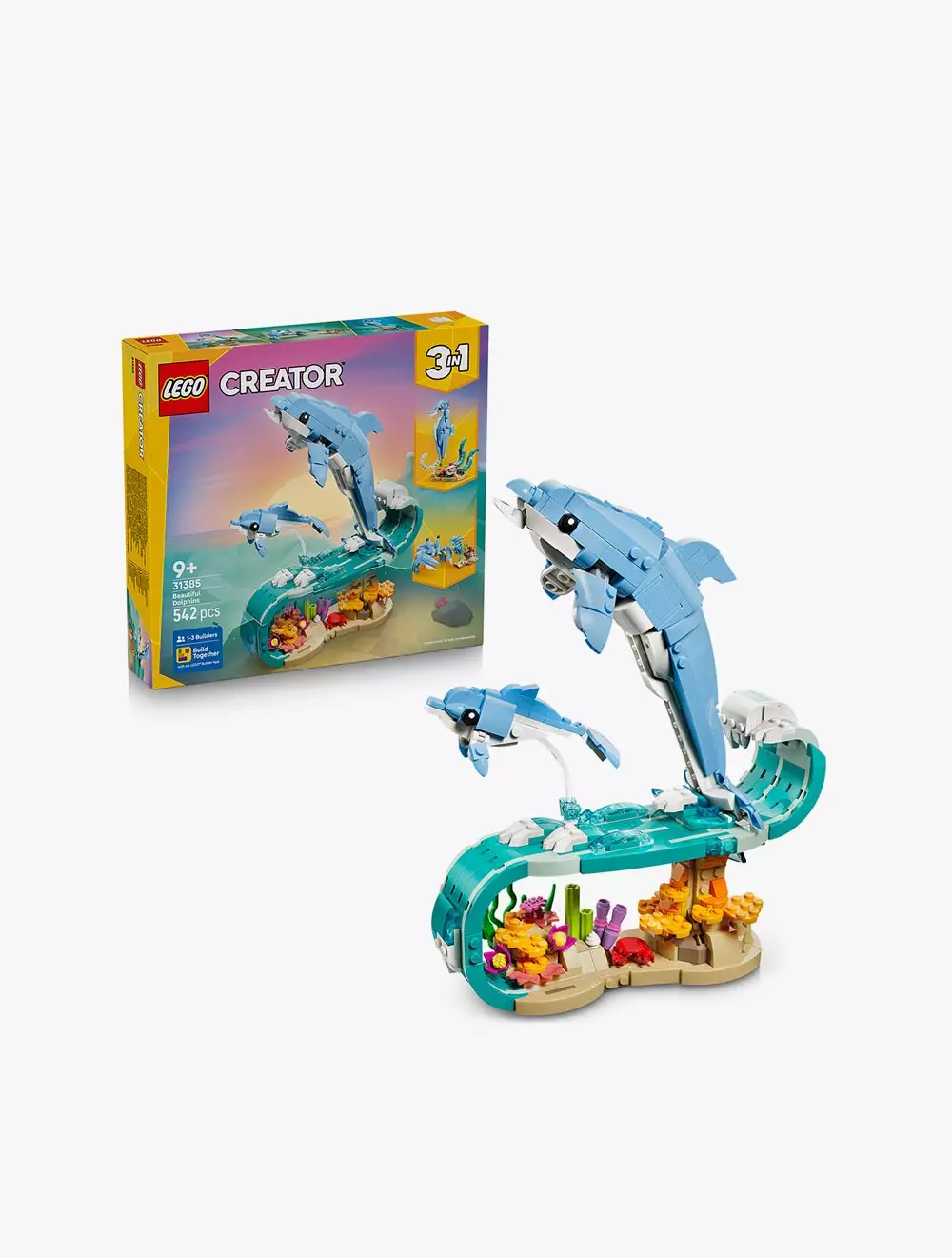 LEGO® Creator Sea Animals: Beautiful Dolphins - 31385