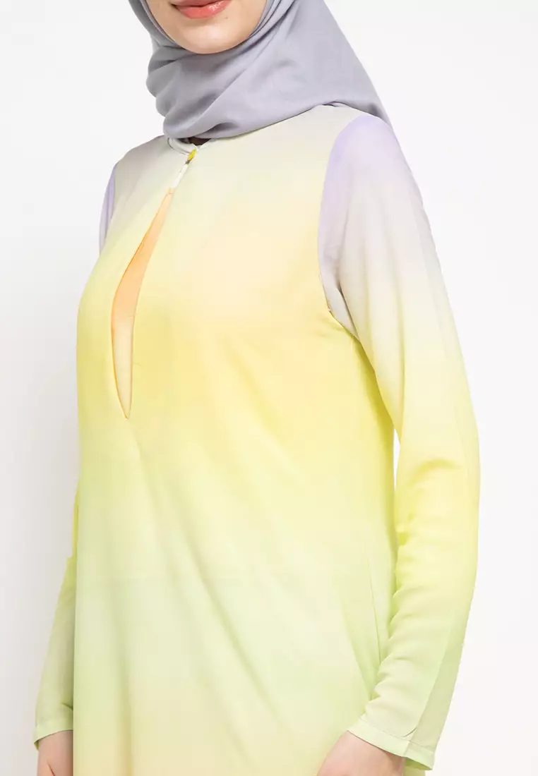 Freda Maxi Dress Shaded Dress In Purple