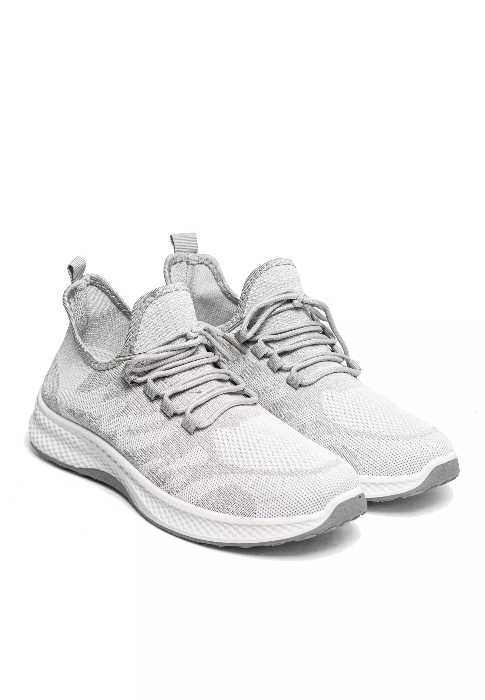 Dr. Kevin Sepatu Sport Pria Men Sneakers Sekolah Flyknit Slip On 889-084