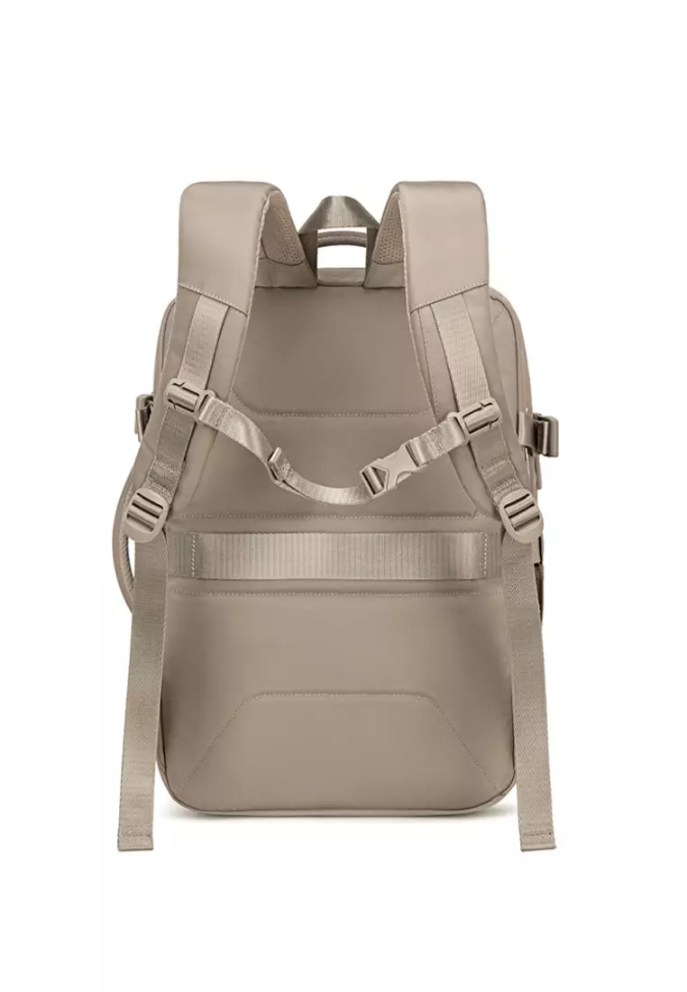 Multi Functional Business Travel USB Port Two Top Handle Backpack for Women