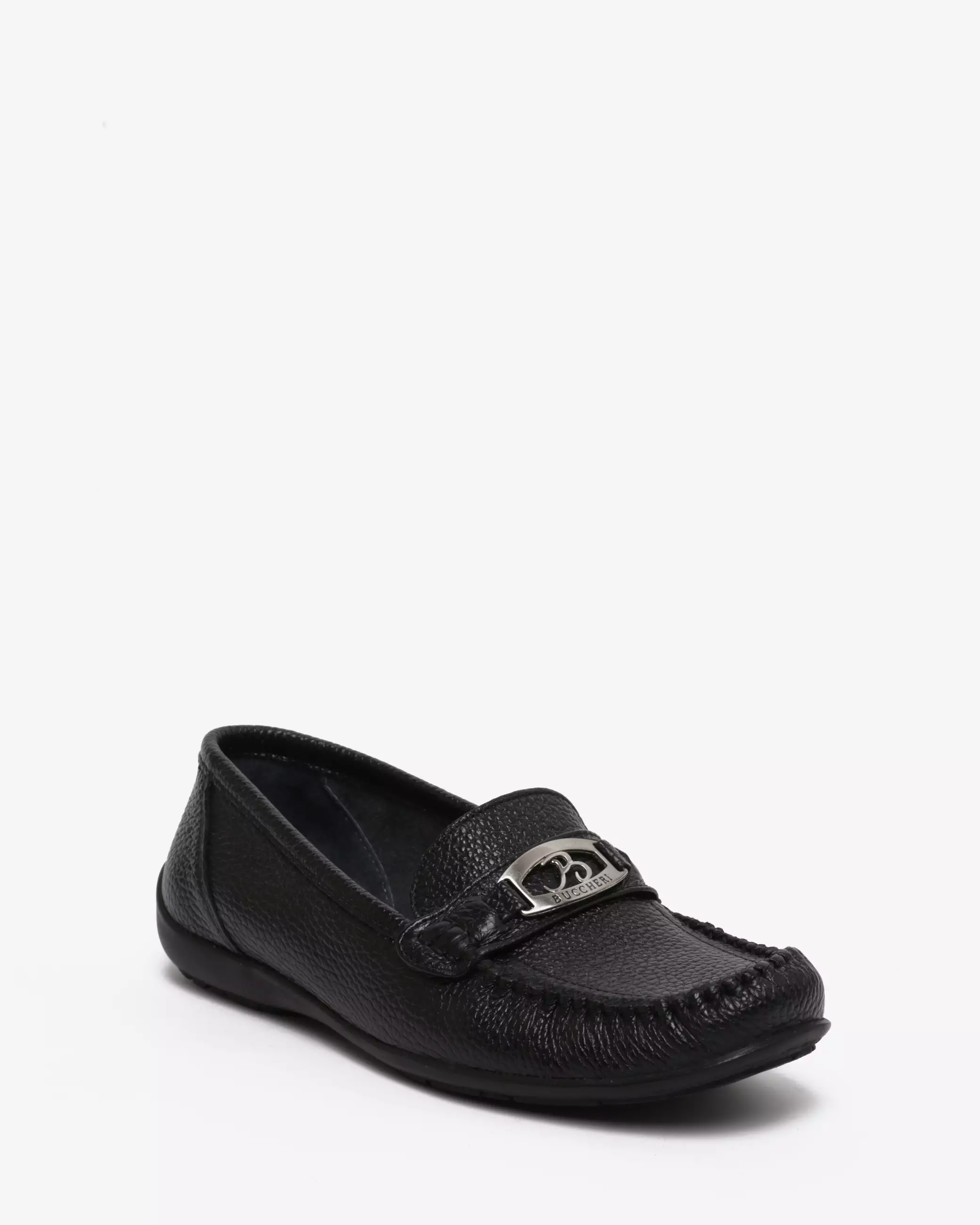 Buccheri Penny Slip On Woman Black