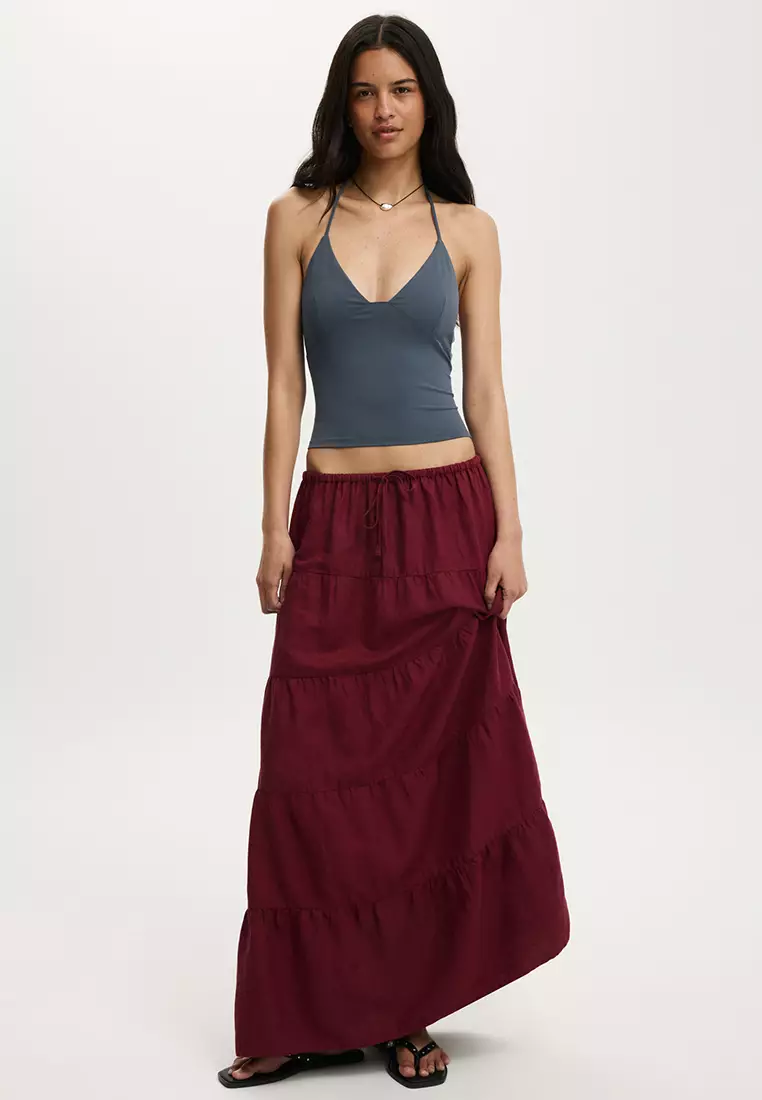 Haven Multi Tiered Maxi Skirt