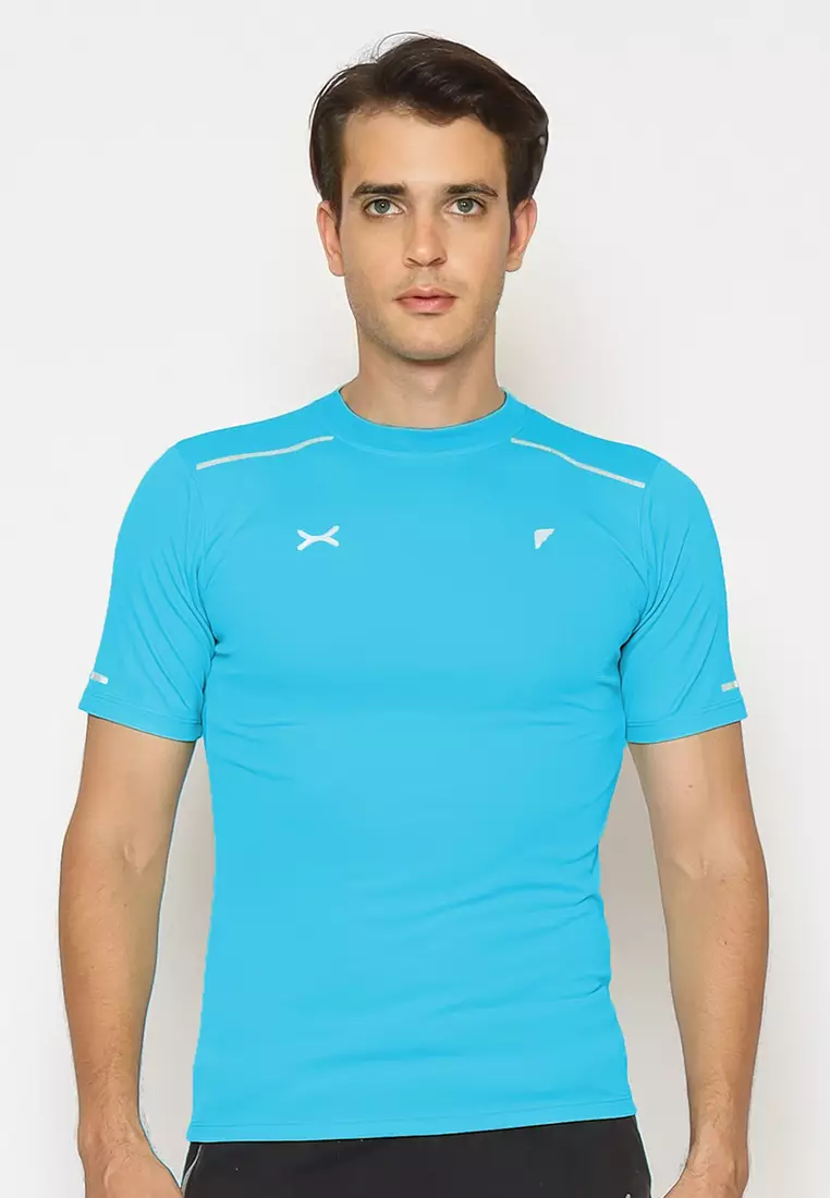 Running Jersey Reflective ROne series Turquoise