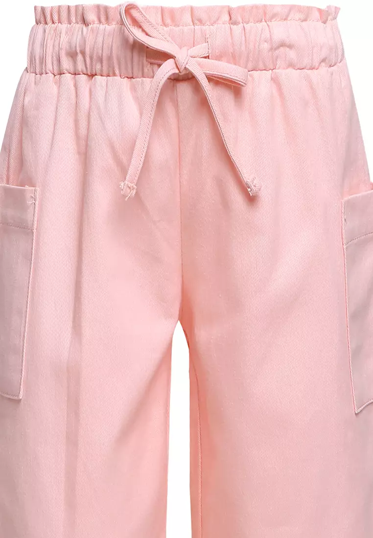 Qna Girl Vidette Celana Kulot Katun Anak Pink