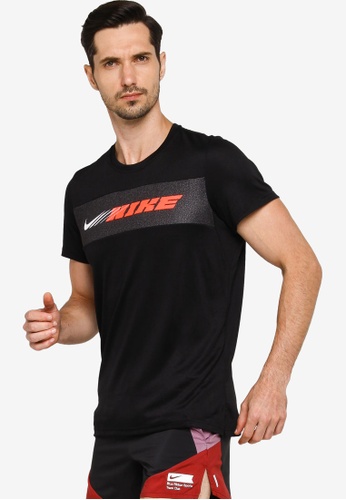 Nike black and grey Dri-FIT Superset Sport Clash Tee BD317AAEFBB092GS_1