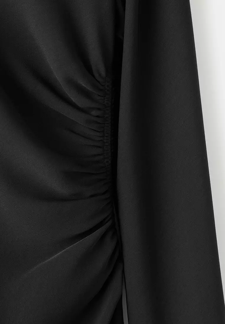 Ruched Midi Dress
