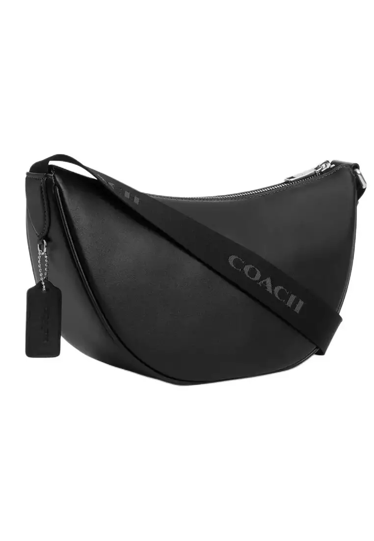 Jual Coach COACH Women's Black Calf Leather Shoulder and Crossbody Bag ...