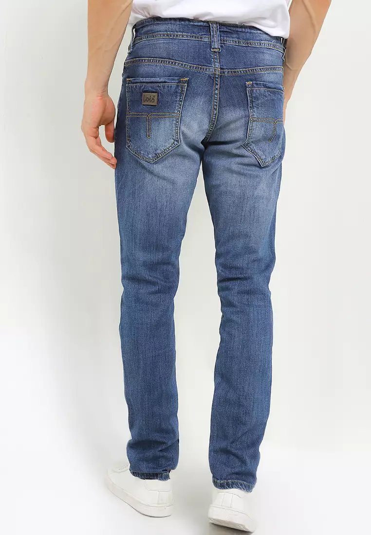 Slim Stretch Fit Denim Pants Sls109D