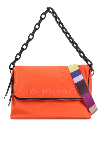 Desigual orange Lightweight Crossbody Bag 07085ACE8433F6GS_1