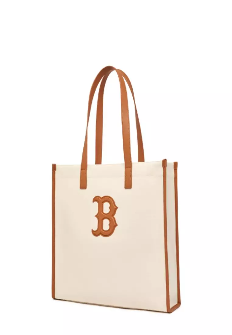 MLB Ethnic Stripe Tote Bag BOSTON RED SOX