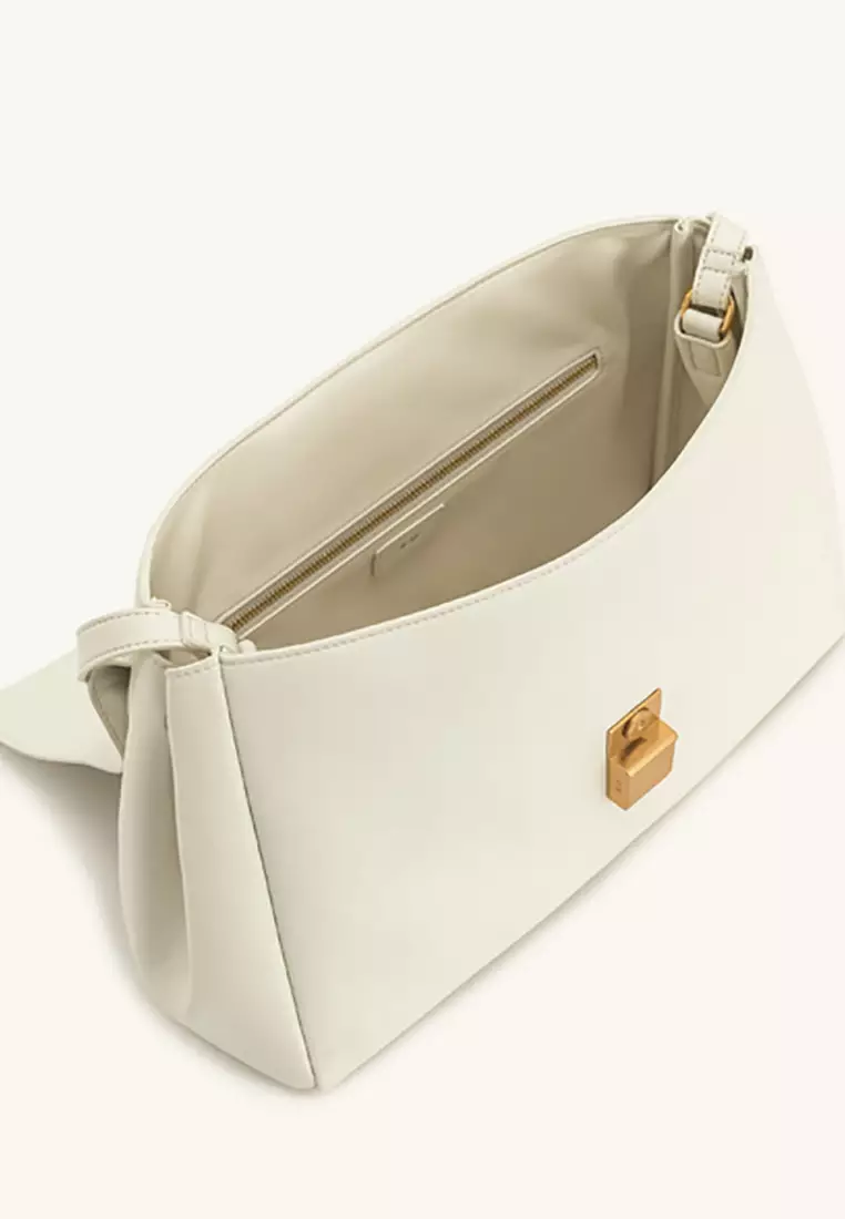 Hilary Shoulder Bag - White