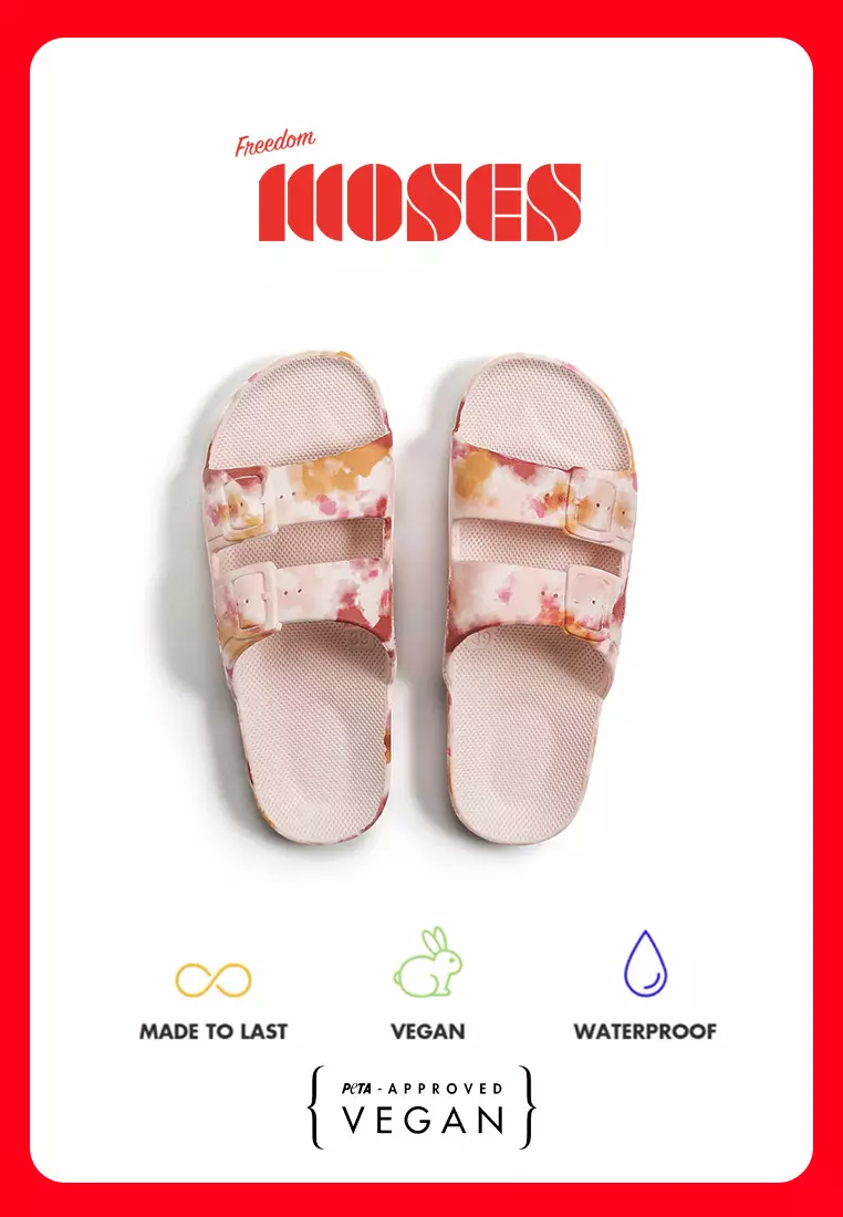 Discount on Freedom Moses  shoes - SKU: Freedom Moses Kids Bandhani Rosa 