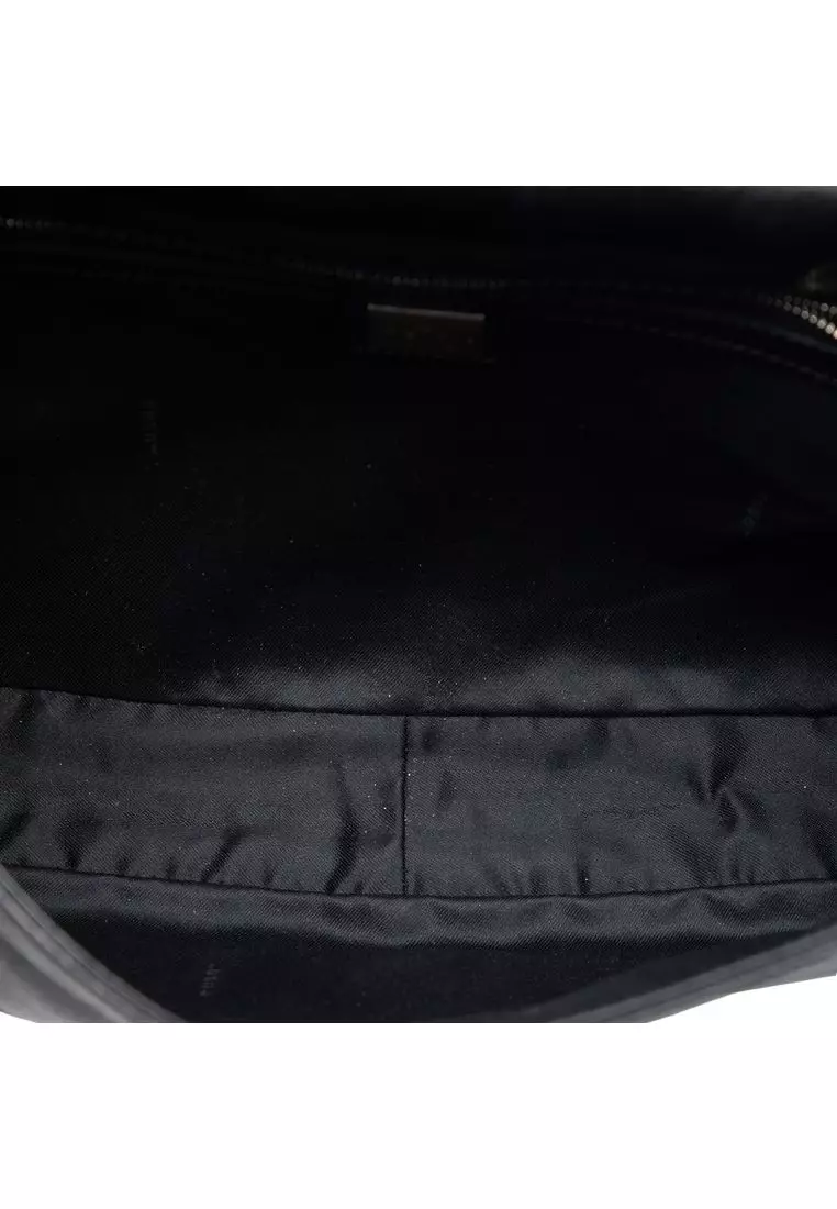 Pre-Loved Fendi Calfskin Ff Shoulder Bag