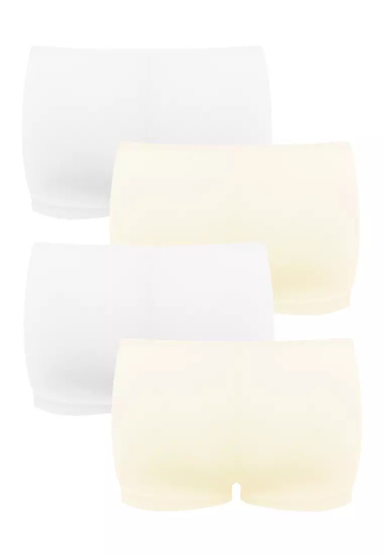 Kiddie Staples 4-in-1 Pack Boyleg Panty Underwear For Kids Girls