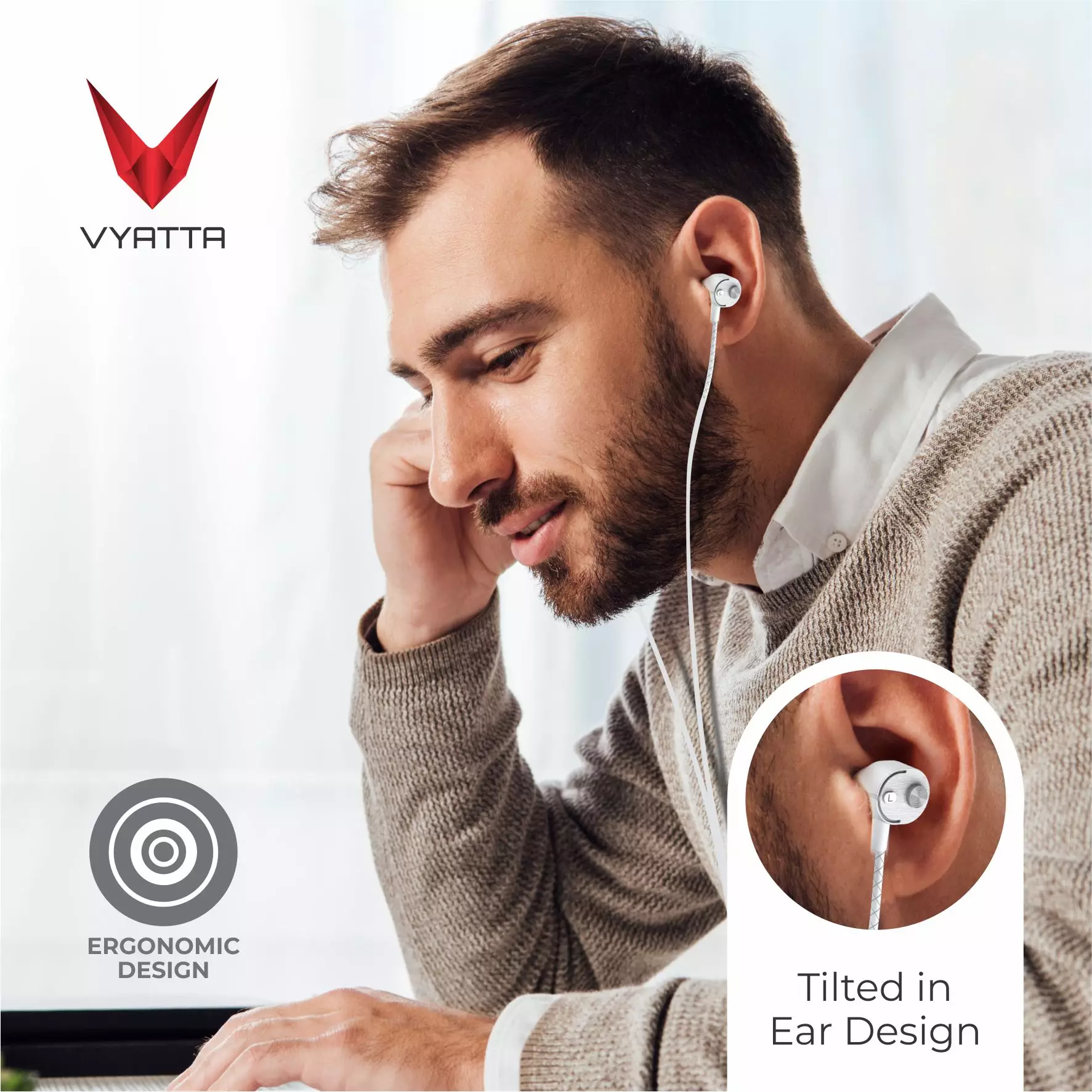 Vyatta boom earphone outlet
