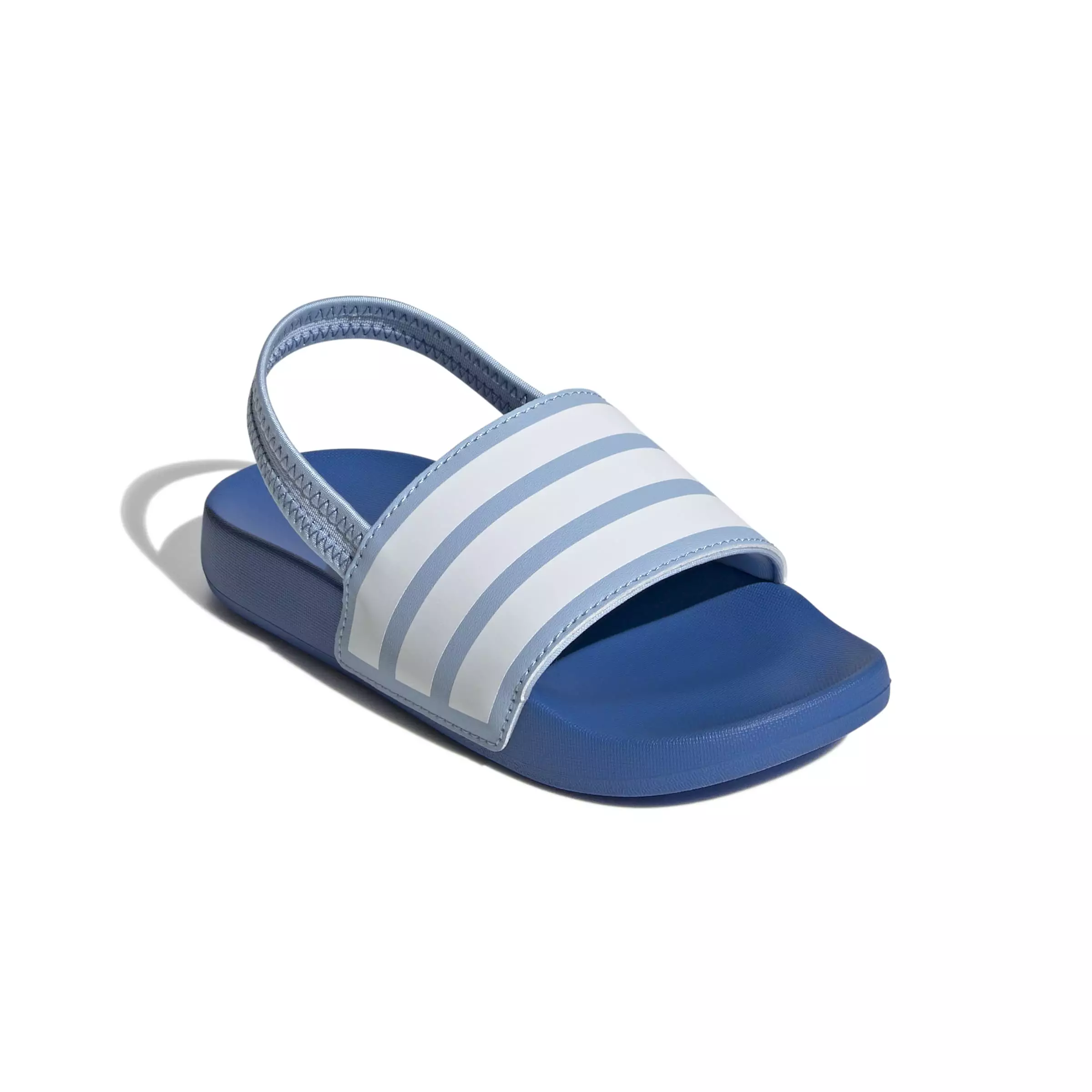 ADIDAS Adilette Estrap Slides C JR5332 - Sandal Anak (Biru)