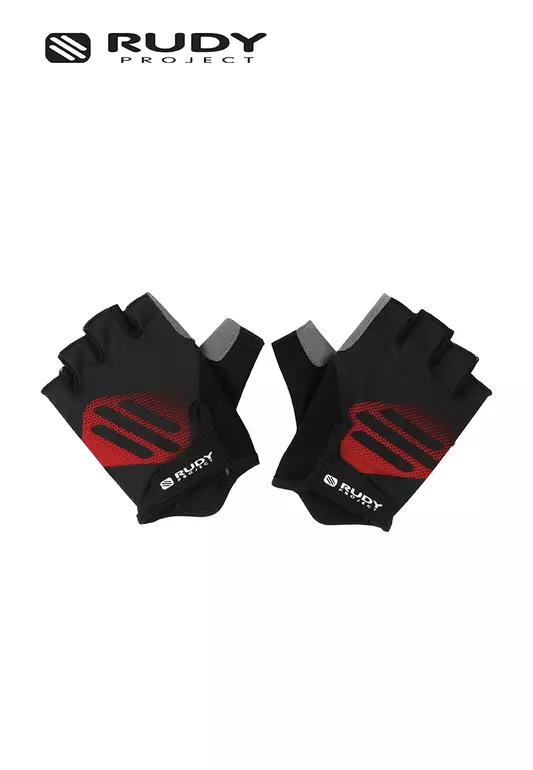 Cycling Gloves in Black/Red