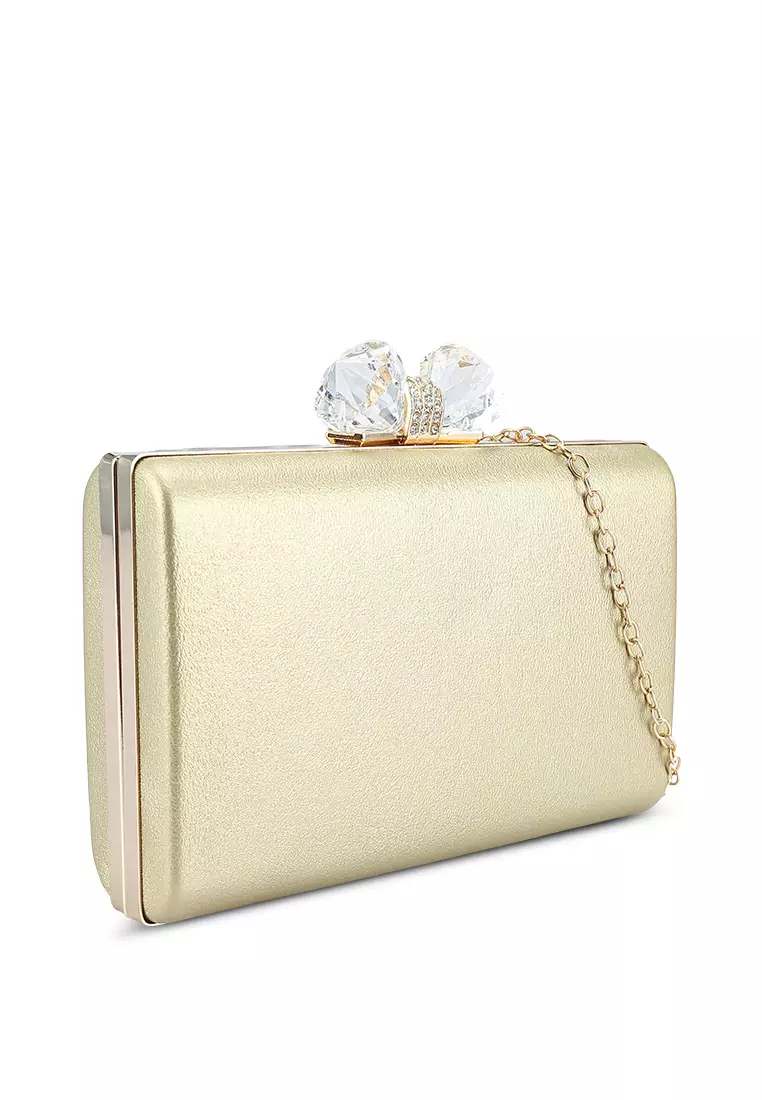 Golden clutches online hot sale