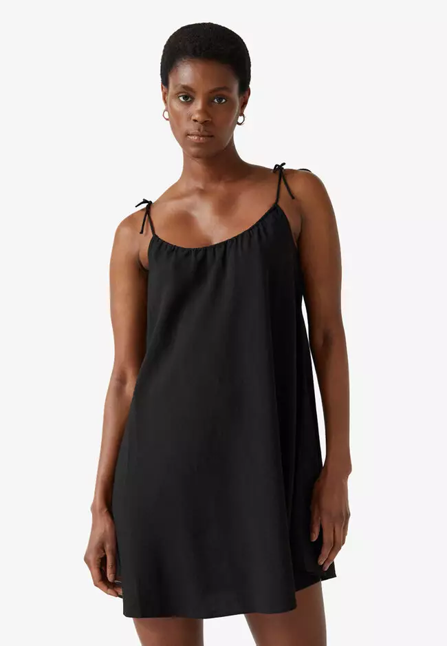 Buy Other Stories Flowy Strappy Mini Dress in Black 2024 Online