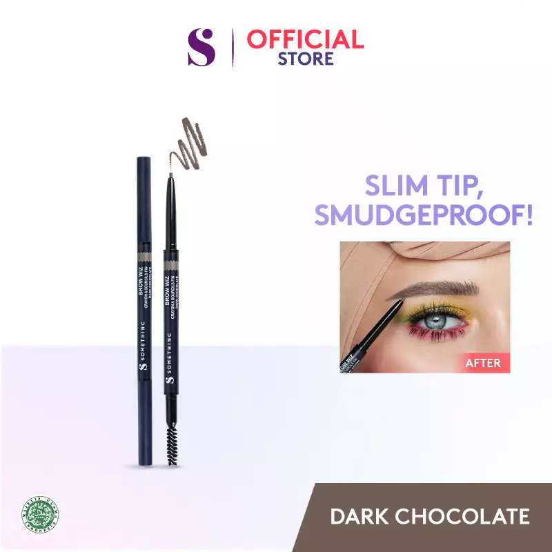 SOMETHINC BROW WIZ Retractable Eyebrow - DARK CHOCOLATE