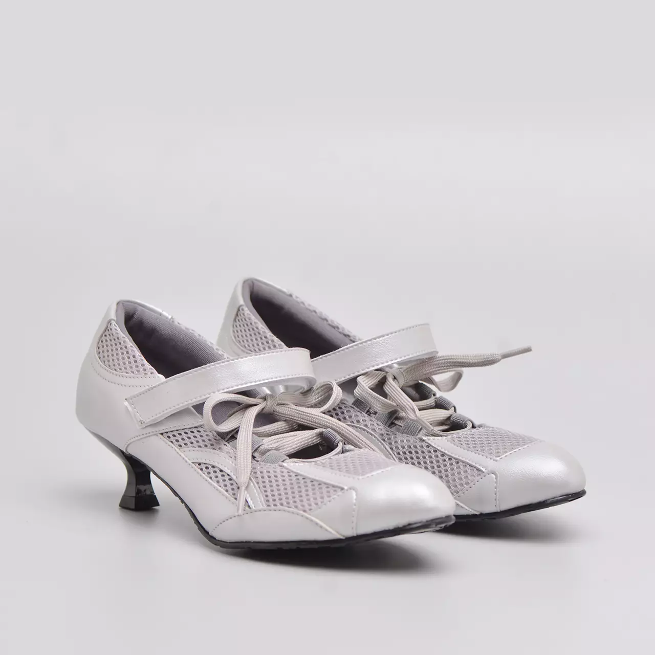 Janne Mini Heels Silver