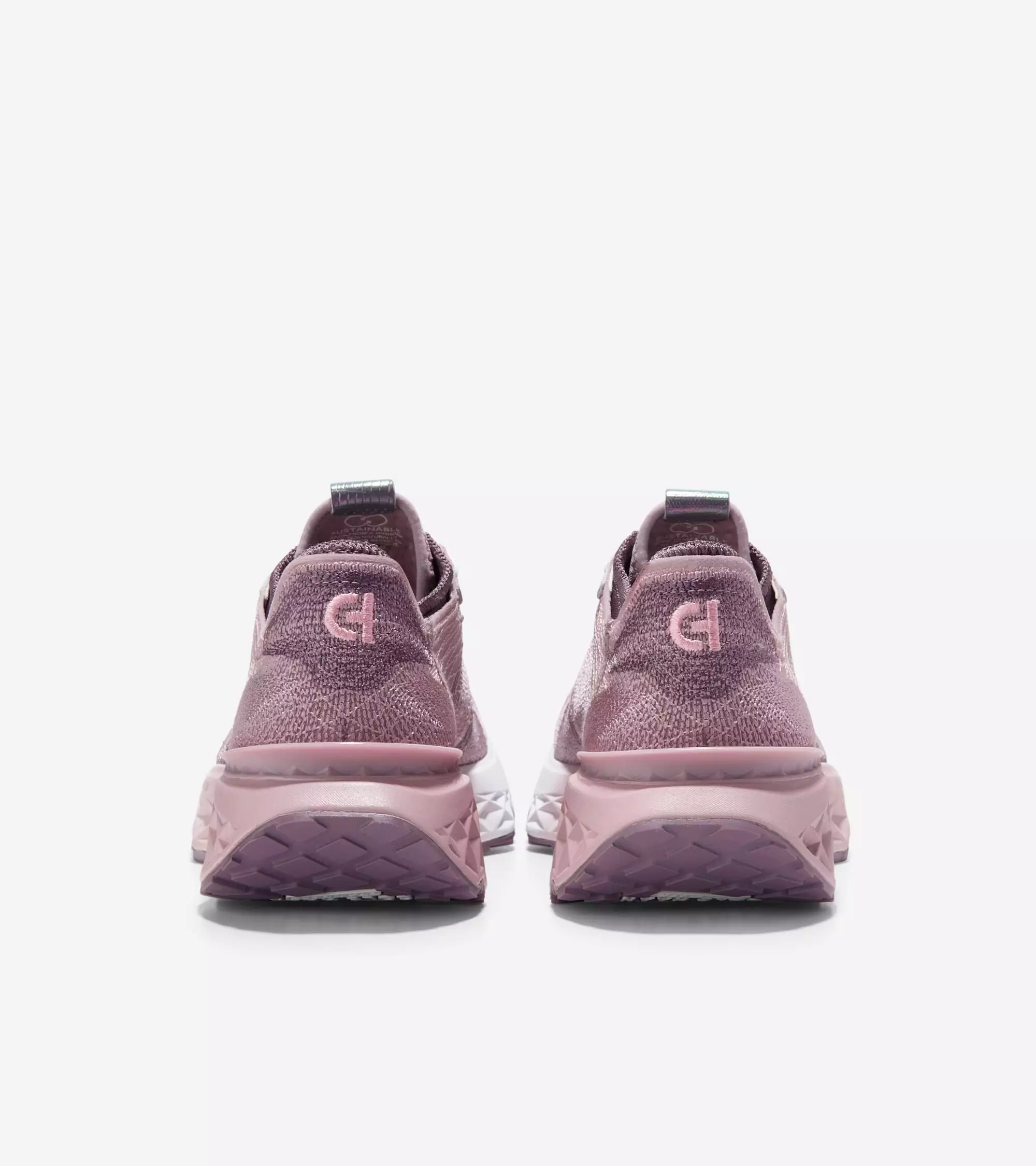 Cole Haan Woman 5.Zerogrand Embrostitch Runner - Sepatu Wanita (Merah Muda)