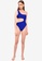 Public Desire blue One Shoulder Cut-Out Swimsuit 15236US3F348E3GS_4