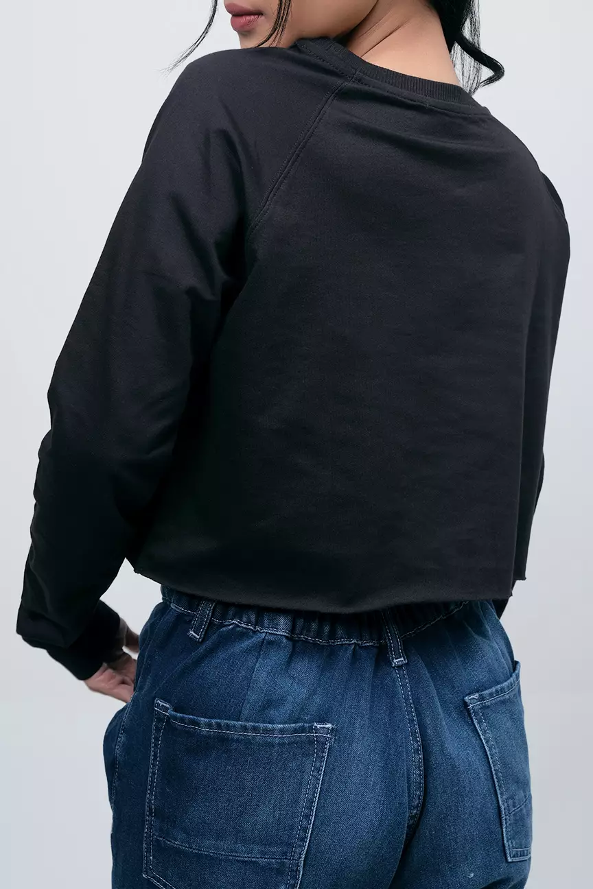 Sweater Wanita Ash Black