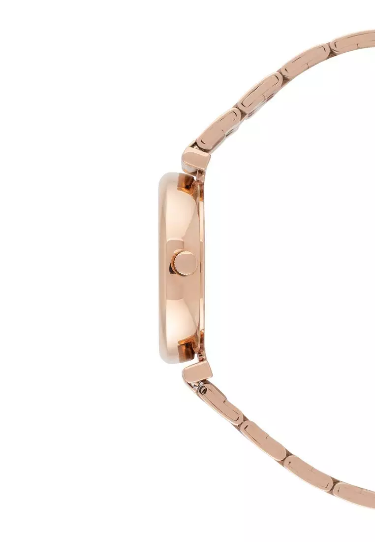 Buy Roscani Roscani Naomi E Floating Case Sunray Dial Rose Gold