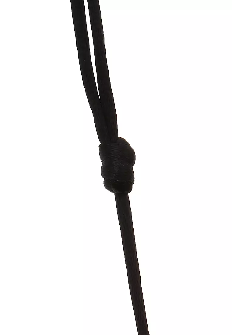 Bembs Kalung Pria Motif Taring Macan Material Melamin ORIGINAL - White