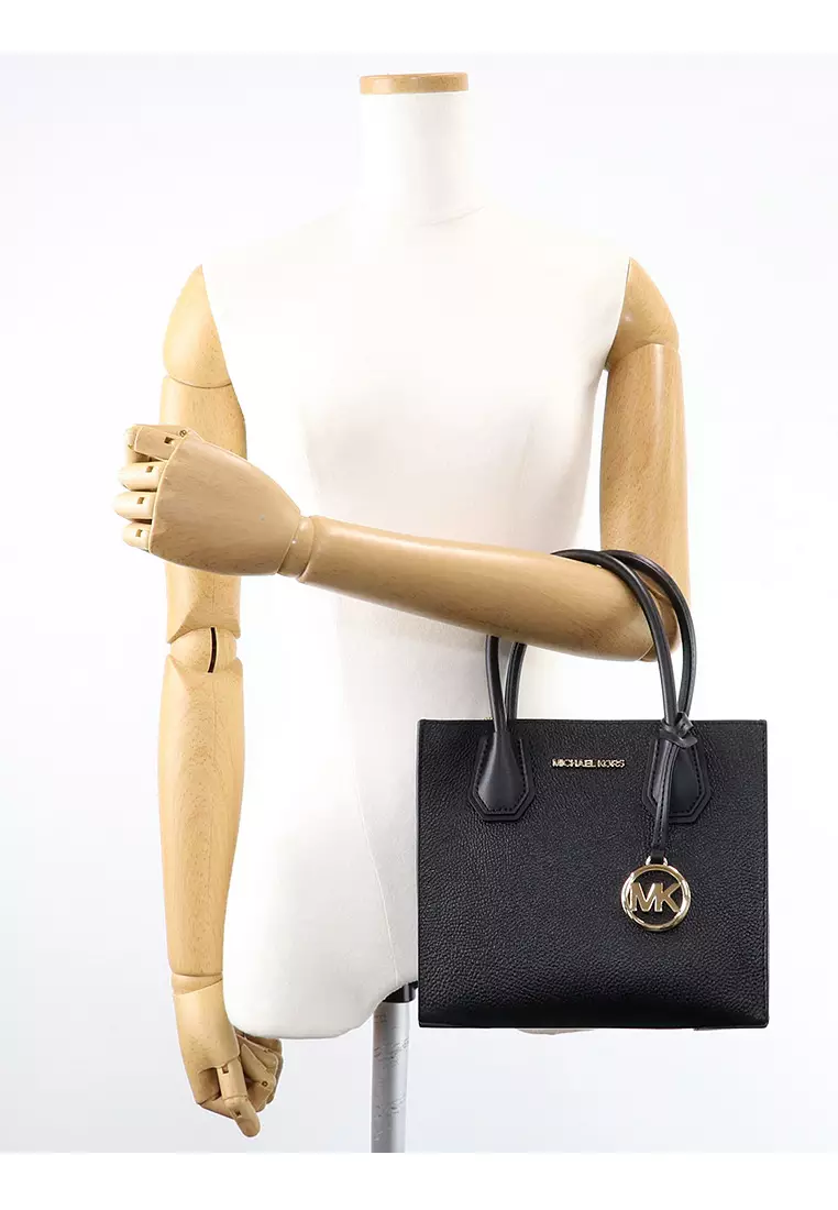 Mercer Medium Messenger Crossbody Bag - Black