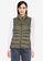 ONLY green Newclaire Quilted Waistcoat 13A5DAAB798FEFGS_1