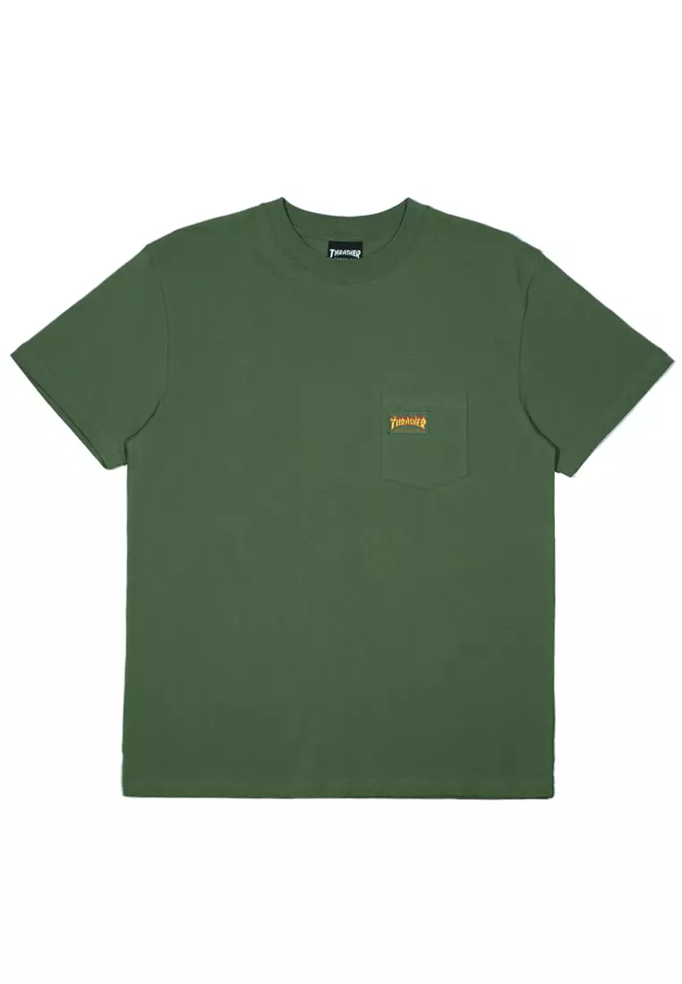 Thrasher pocket tee on sale