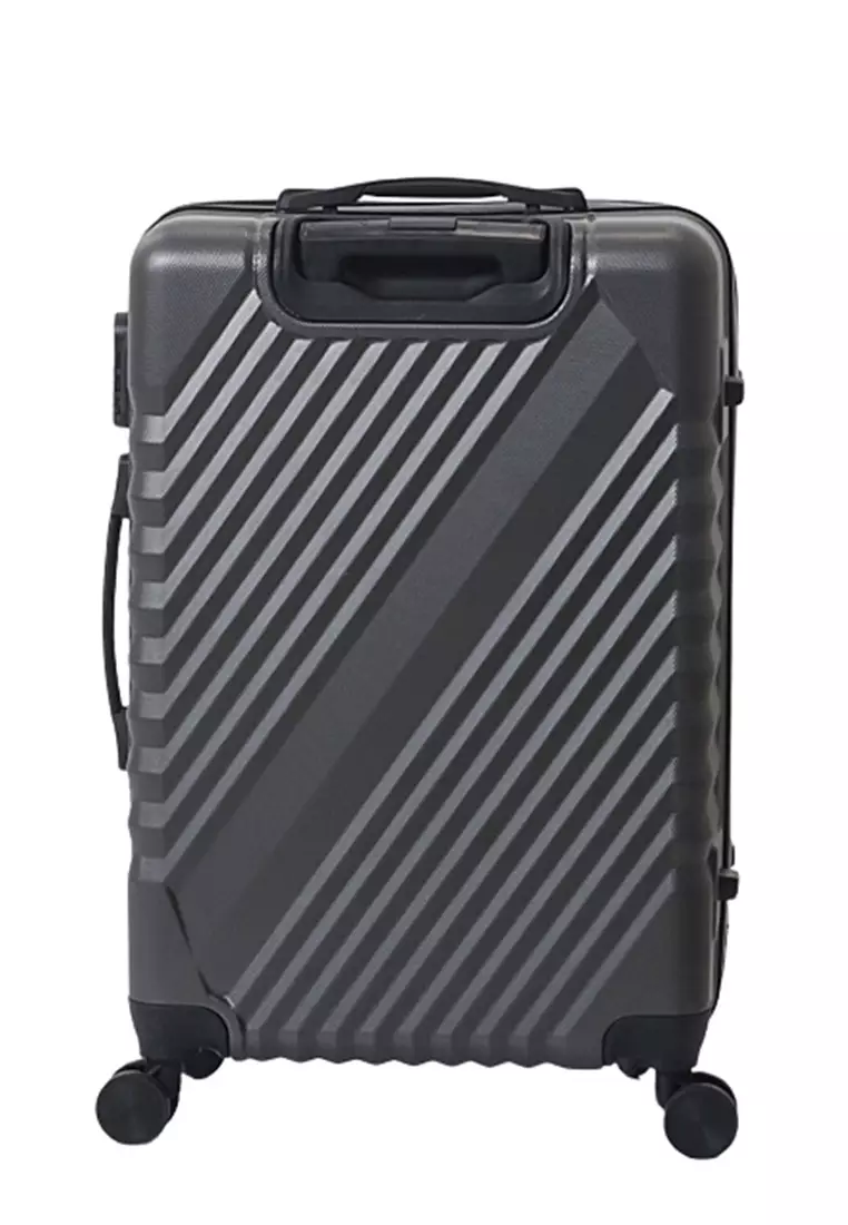 Carlton Koper Cabin Hardcase Unisex Size 24Inch Suitcase Combination Lock Large Compartment  ORIGINAL - DarkGrey