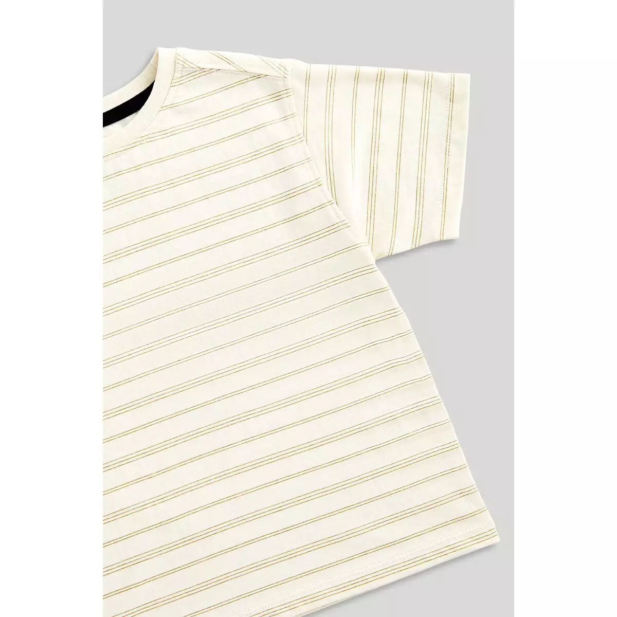 Mothercare Linen Shirt and T-Shirt Set - Set Kemeja Kaos Anak Laki-laki (Cokelat)