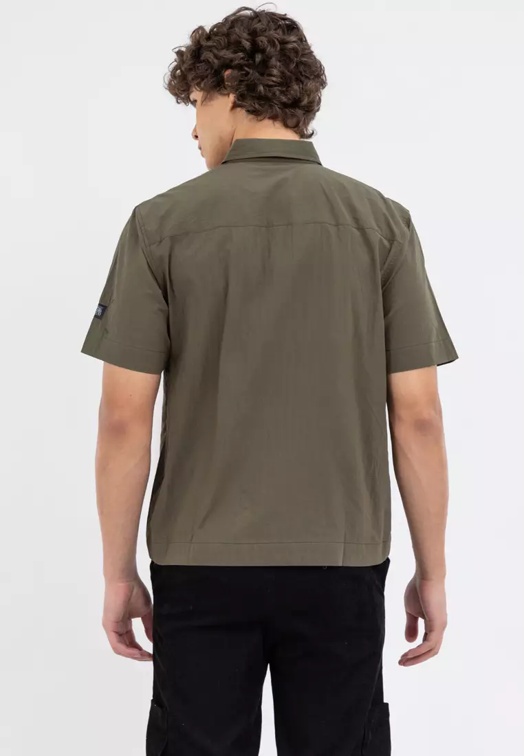 Men's Polo 1 Button Down Fatigue